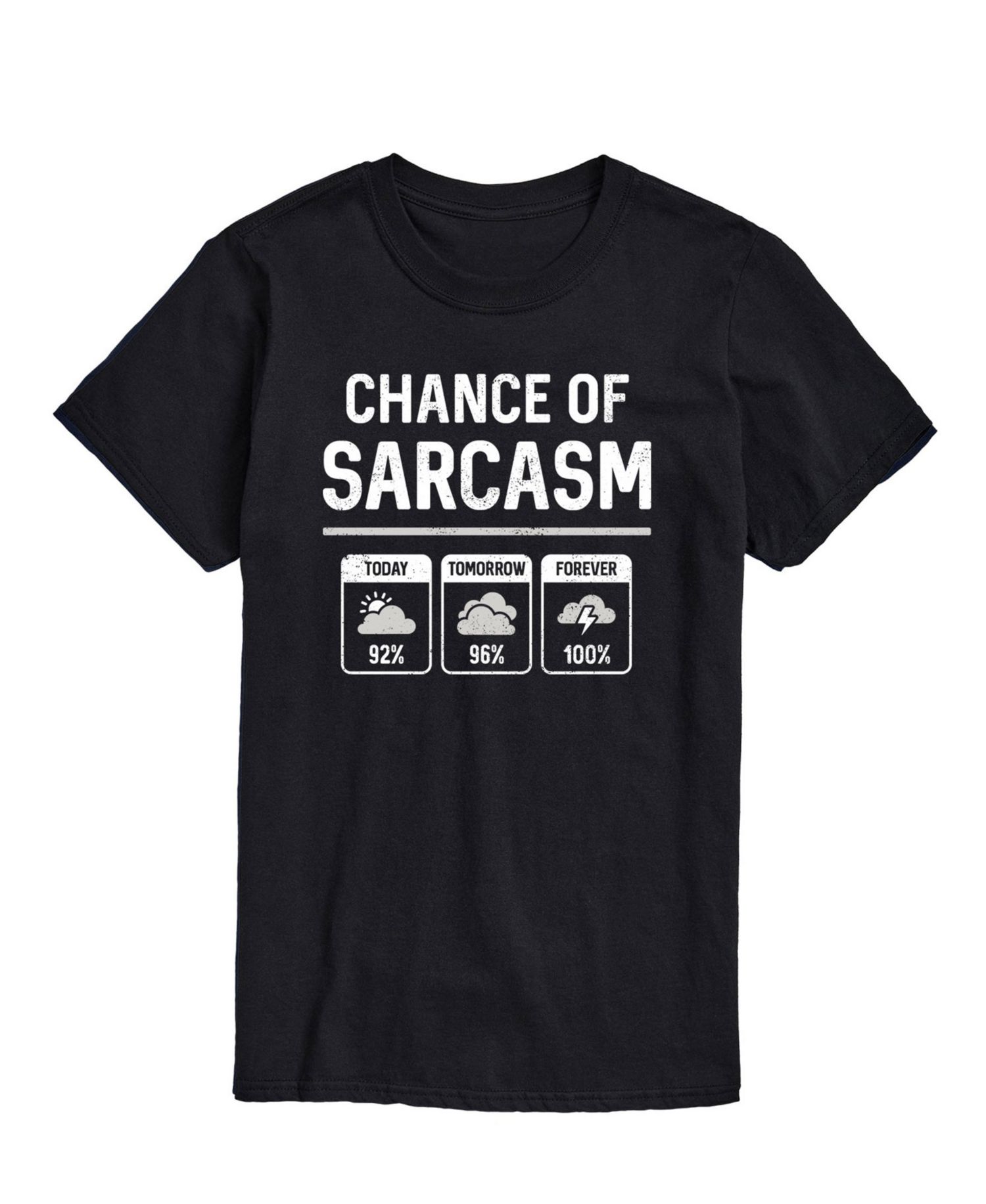 Men's Chance of Sarcasm Short Sleeve T-Shirt