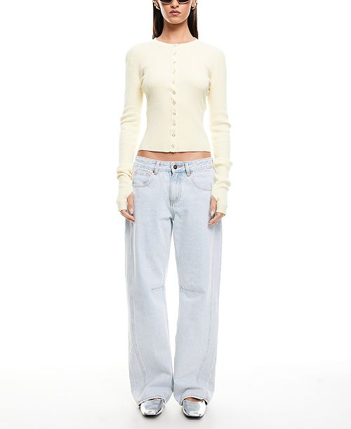 alfani Lioness Women's Ivy League Cardigan Women's Fashion Shoes & Accessories