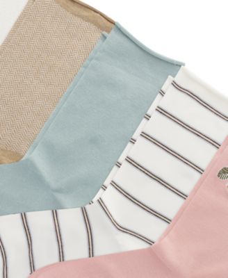 Women's 6-Pk. Placed Floral Roll-Top Socks L3232PK2