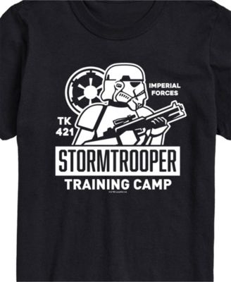 Men's Star Wars Storm Trooper Training Camp Short Sleeve T-Shirt