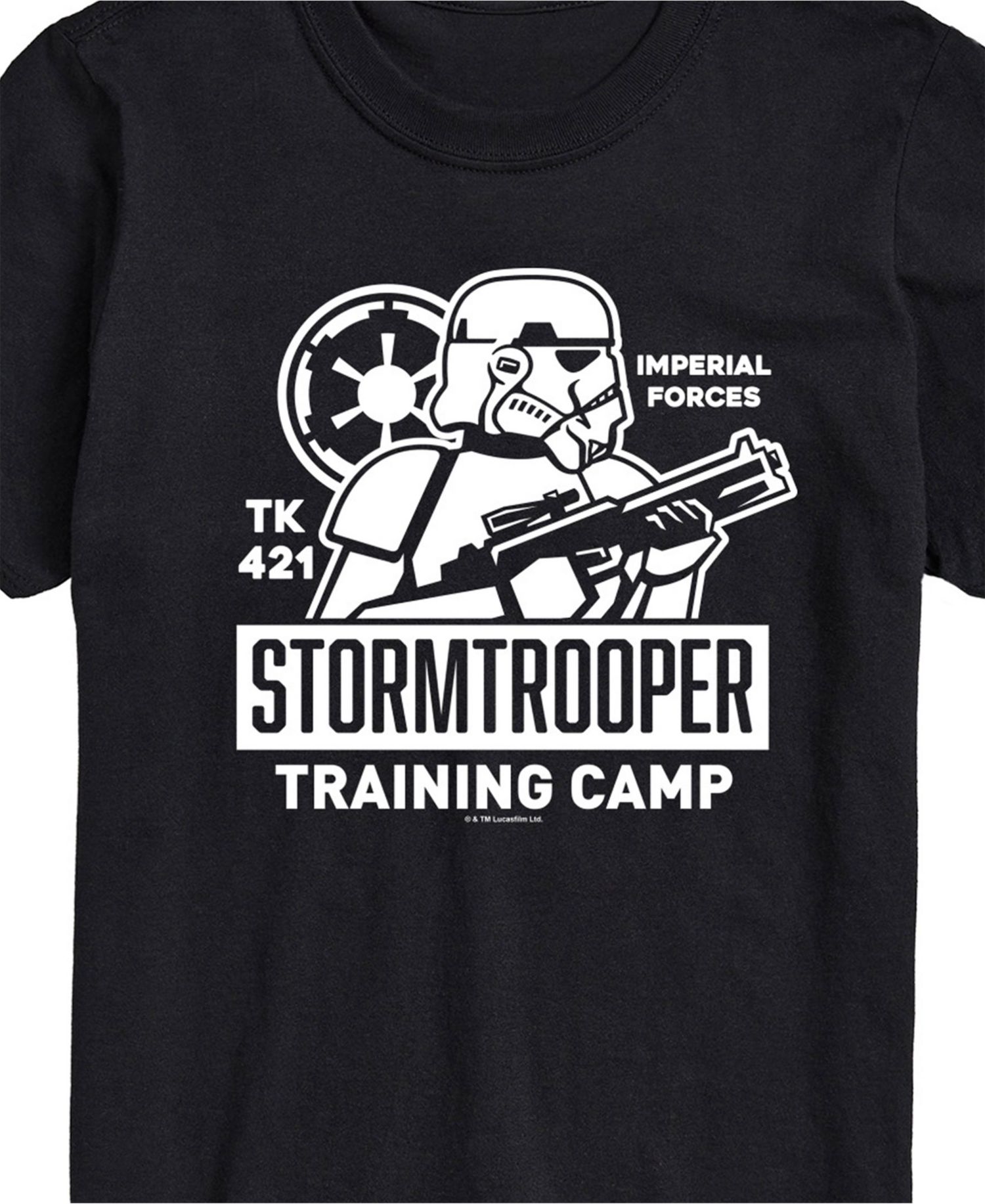 Men's Star Wars Storm Trooper Training Camp Short Sleeve T-Shirt