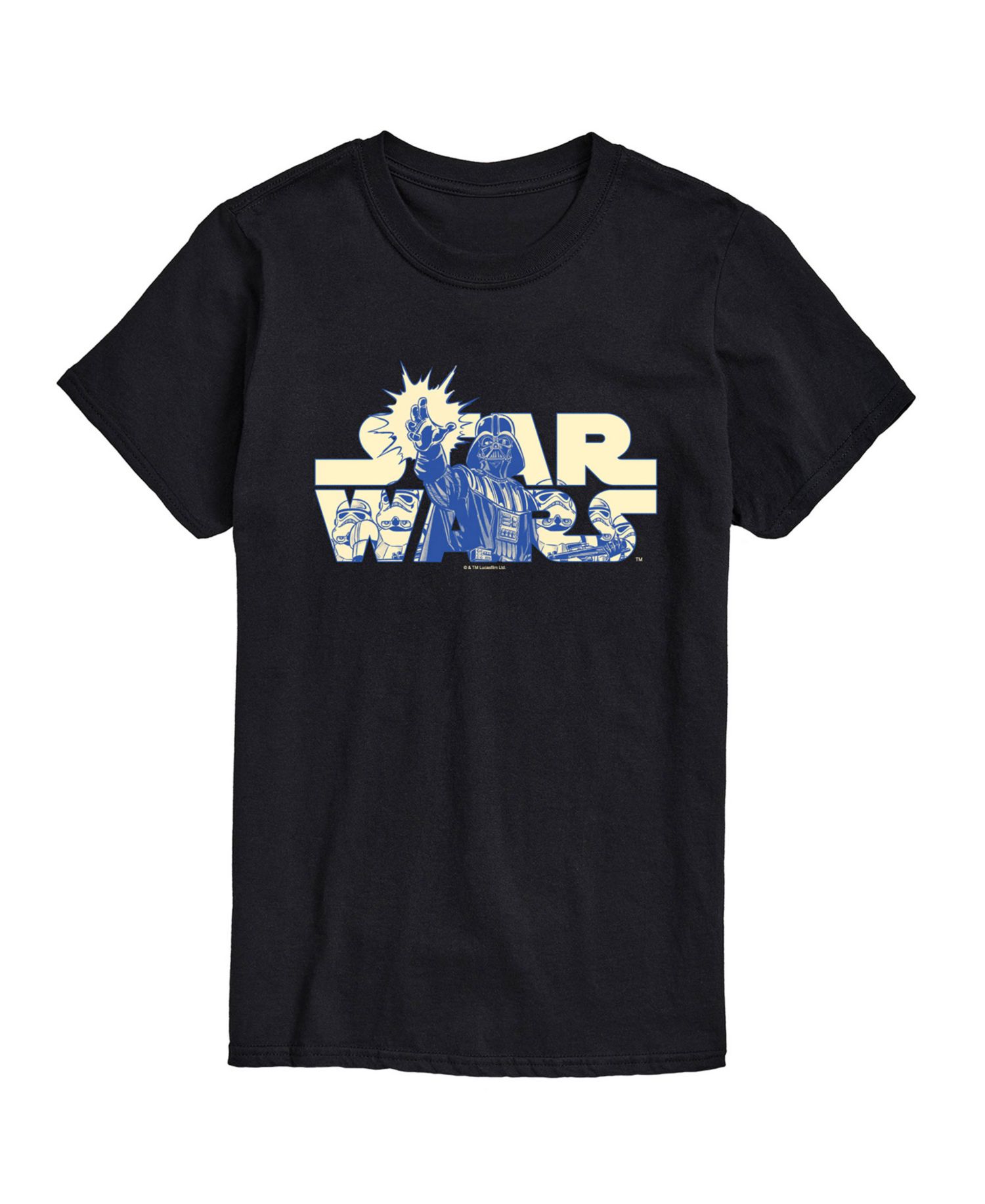 Men's Star Wars Darth Vadar Logo Short Sleeve T-Shirt