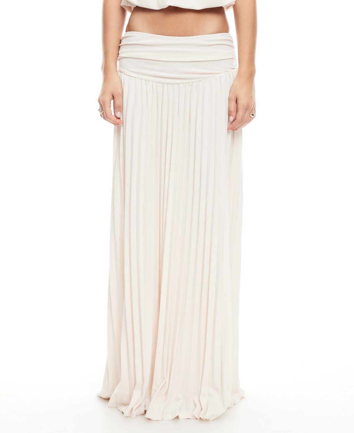 Women's Field Of Dreams Maxi Skirt - Onyx