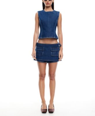 Lioness - Women's Countryside Denim Crop Top