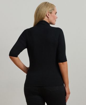 ラルフ・ローレン Lauren Ralph Lauren Plus Size Turtleneck Sweater レディース Sweaters Po Lauren Ralph Lauren Plus Size Lightweight Turtleneck Sweater