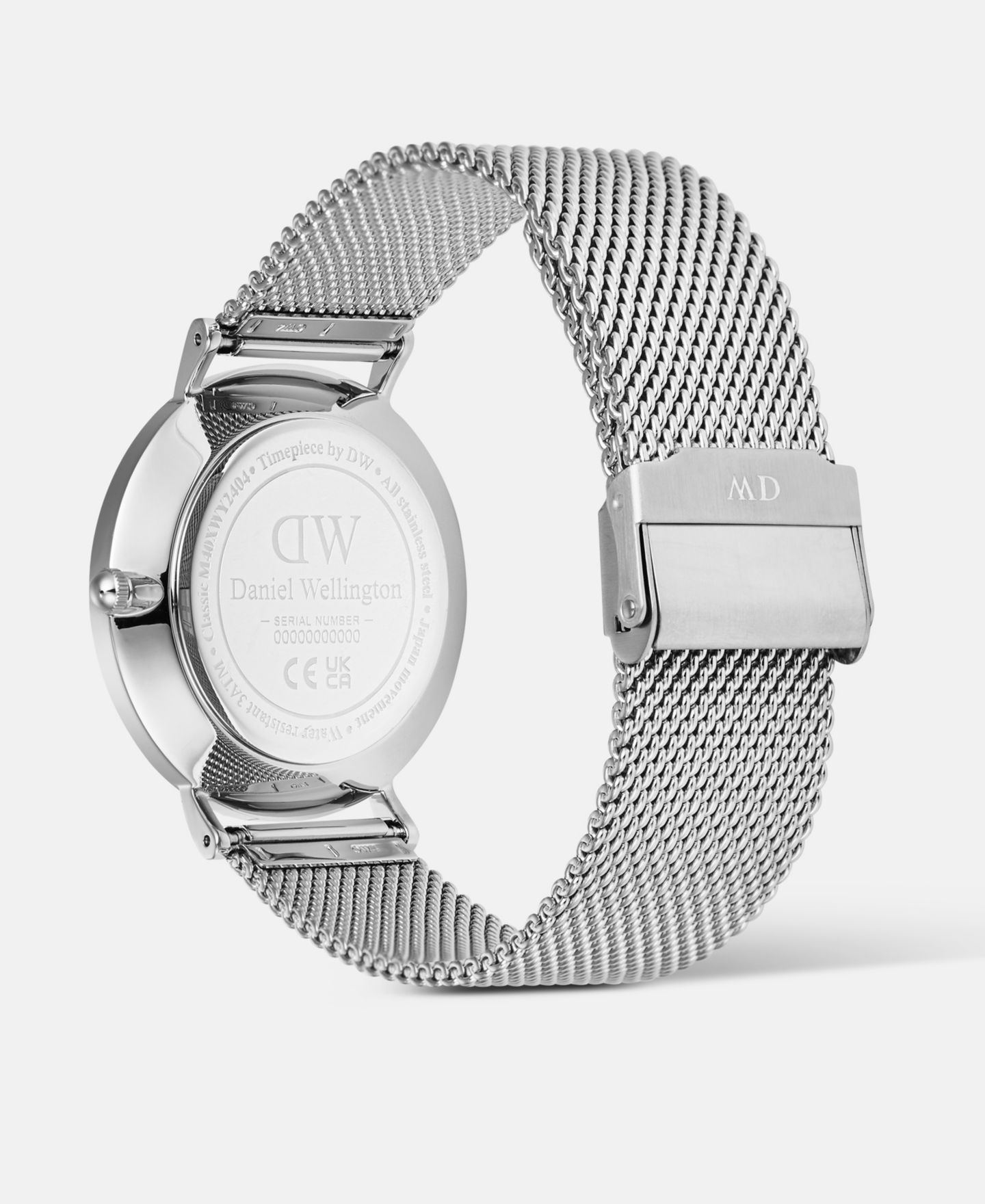 Мужские часы Daniel Wellington Analog Silver-Tone Stainless Steel Watch, 40mm — фото 3
