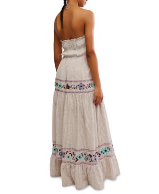 Women's Kalani Striped Cotton Maxi Dress