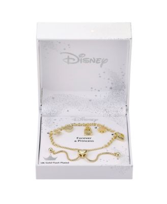 Crystal and Mother of Pearl Princess Bolo Bracelet