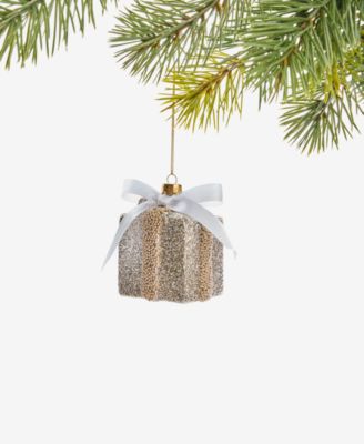 Holiday Lane - Christmas Glitters Glass Gift Ornament