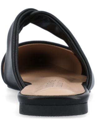 Women's Enniss Twist Cutout Pointed Toe Mules