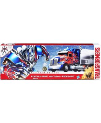 Leader Class Optimus Prime with Trailer and Sideswipe | 4 Age of Extinction AOE