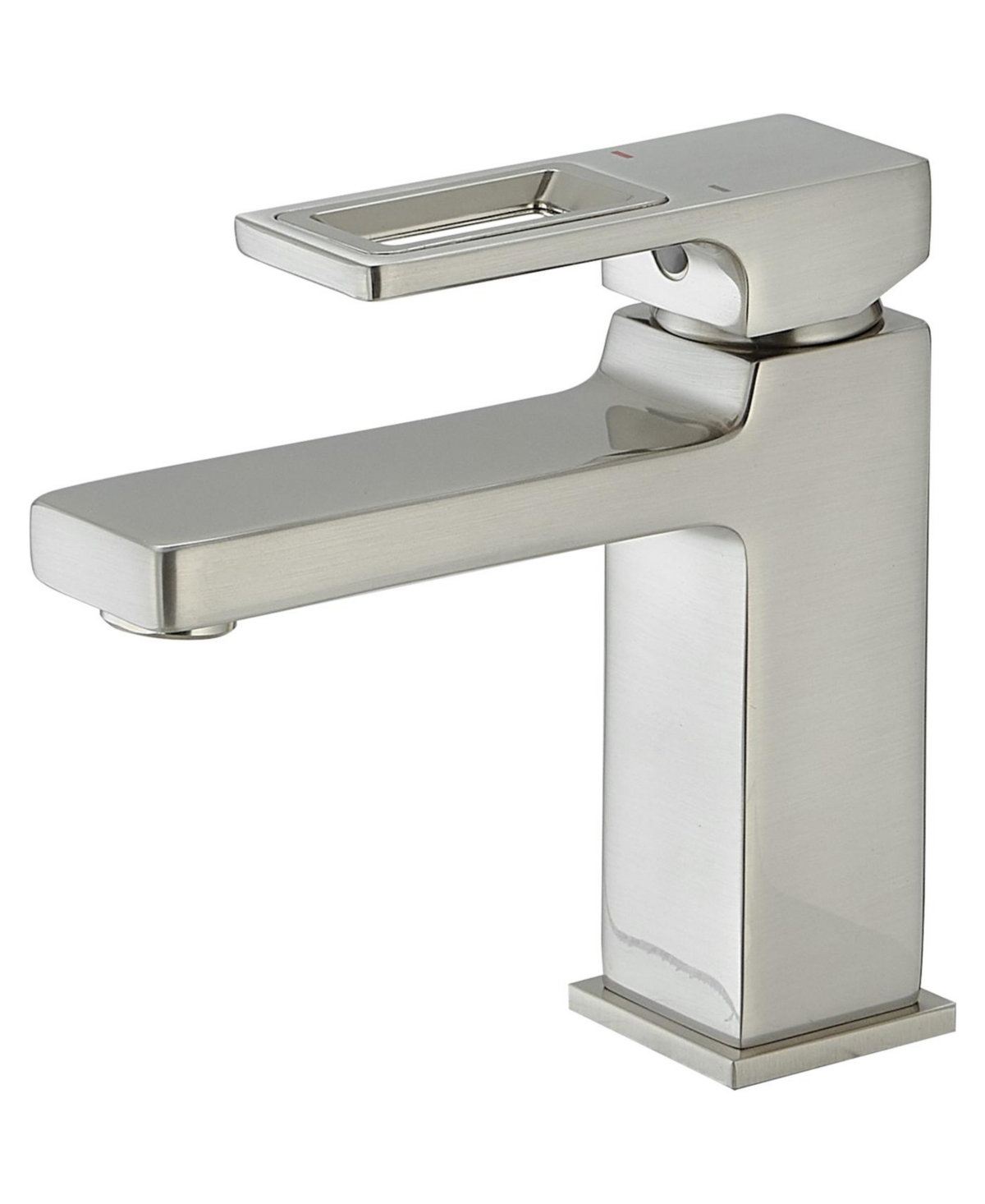 Single Hole Single-Handle Low-Arc Bathroom Faucet Water-Saving Vanity With Drain Kit In Brushed Gold - Matte black