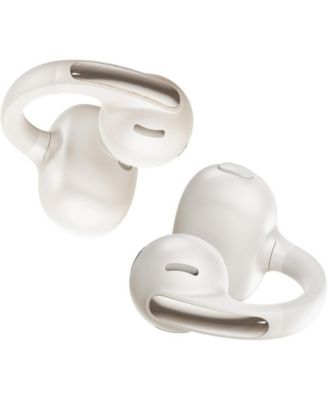 Open Earbuds True Wireless Earbuds Bluetooth 5.3 Open Ear Headphones Sport Earphones,MC1 White