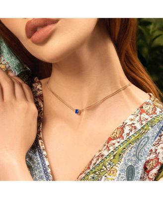 Manifest & Believe - Lapis Lazuli Evil Eye September Birthstone Necklace