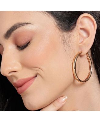 Women's Everyday Hoop Earrings Set