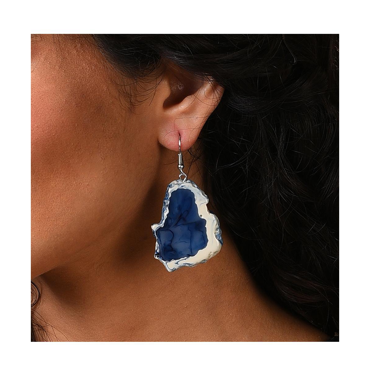 Sohi Women's Abstract Drop Earrings