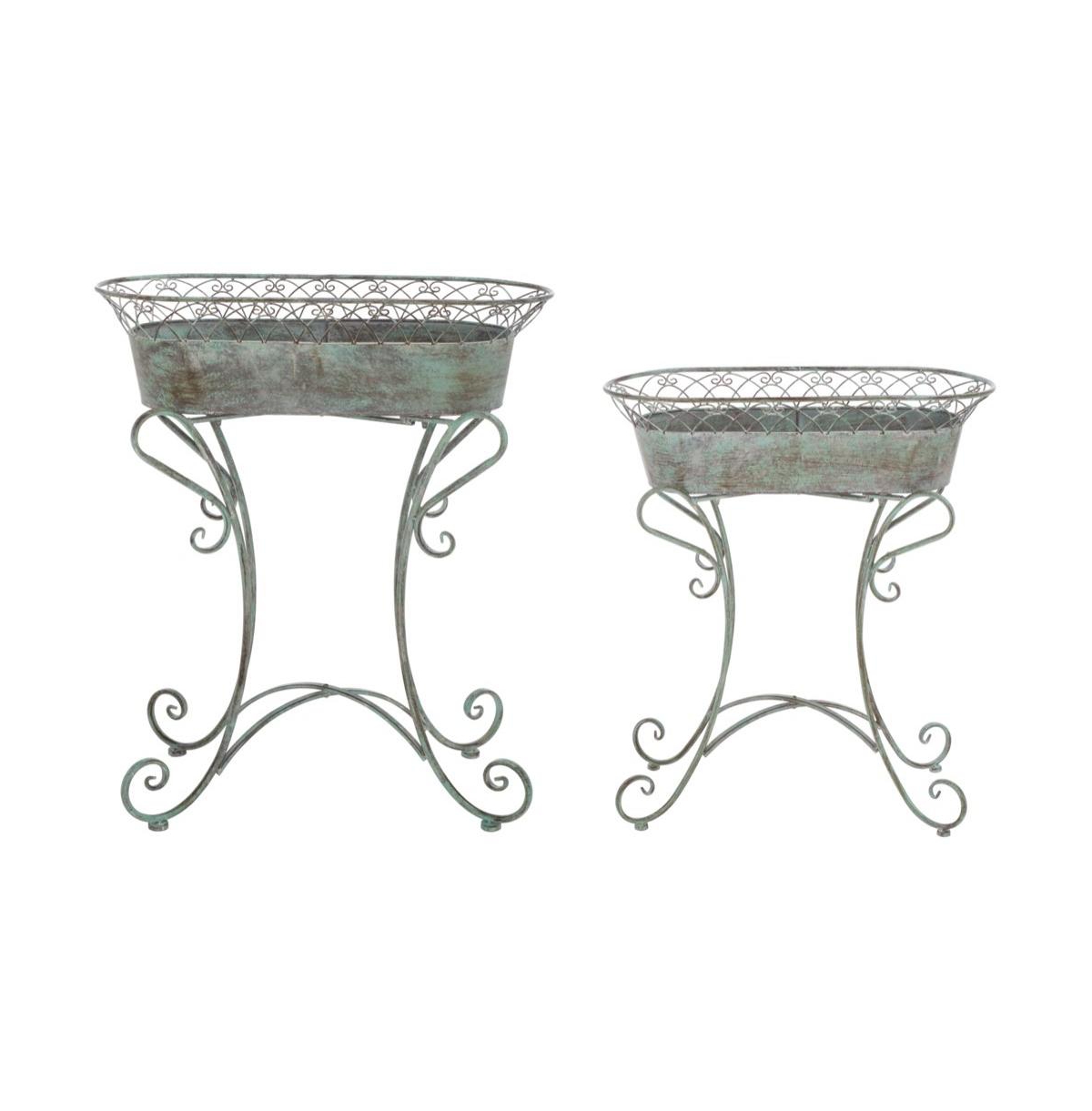 Hendrick Planters - Pearl white