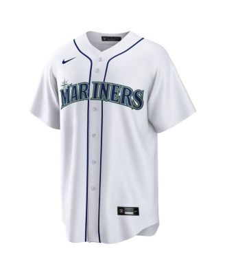Men's JP Crawford White Seattle Mariners Home Replica Jersey