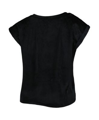 Women's 2-Piece Black Austin FC Intermission T-Shirt and Shorts Sleep Set