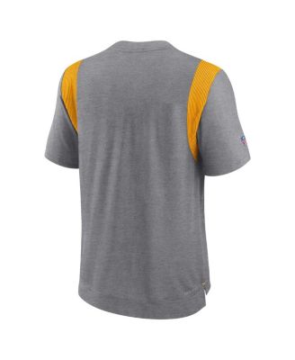 Men's Charcoal Washington Commanders Sideline Tonal Logo Performance Player T-Shirt