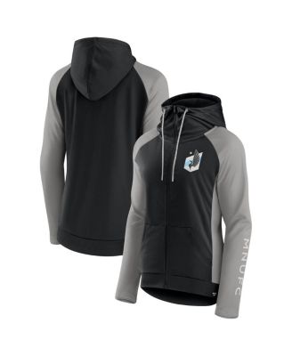 Fanatics - Women's Black Minnesota United FC Interlock Lightweight Full-Zip Jacket