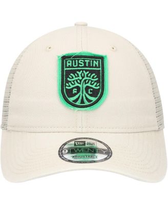 Men's Tan Austin FC Game Day 9TWENTY Adjustable Trucker Hat