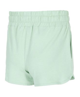 Women's Light Green Miami Hurricanes Elevation Tri-Blend Long Sleeve Top and Short, Set of 2