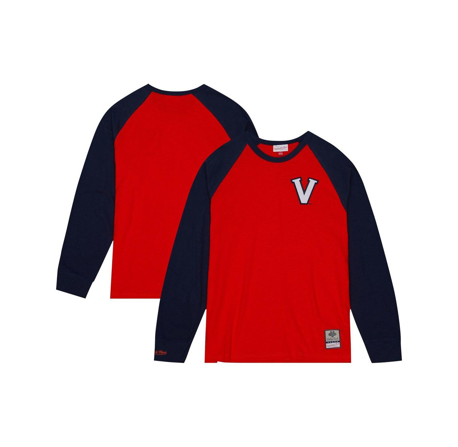 Men's Orange Virginia Cavaliers Legendary Slub Raglan Long Sleeve T-Shirt