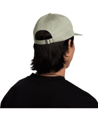 Men's and Women's Green Washed Swoosh Club Adjustable Hat