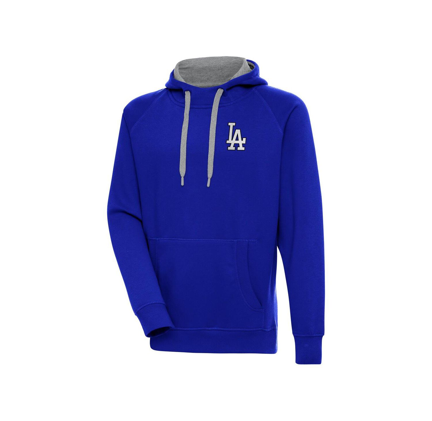 Men's Royal Los Angeles Dodgers Metallic Victory Pullover Hoodie