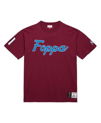 Men's Peter Forsberg Burgundy Colorado Avalanche Premium Nickname Vintage Logo T-Shirt