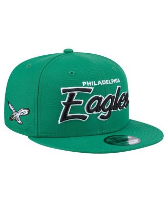 New Era - Men's Kelly Green Philadelphia Eagles Main Script 9FIFTY Snapback Hat