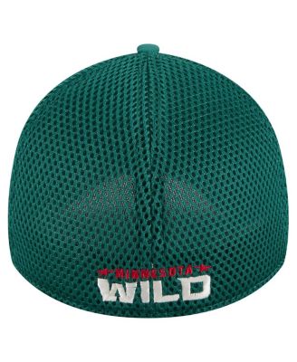 Men's Green Minnesota Wild Active Subtle Camo 39THIRTY Flex Hat