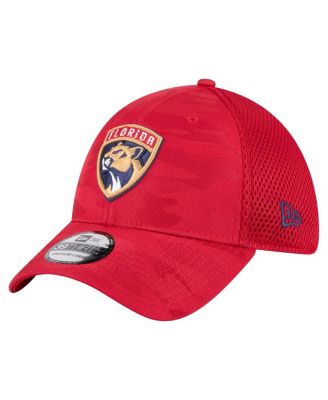 New Era - Men's Red Florida Panthers Active Subtle Camo 39THIRTY Flex Hat