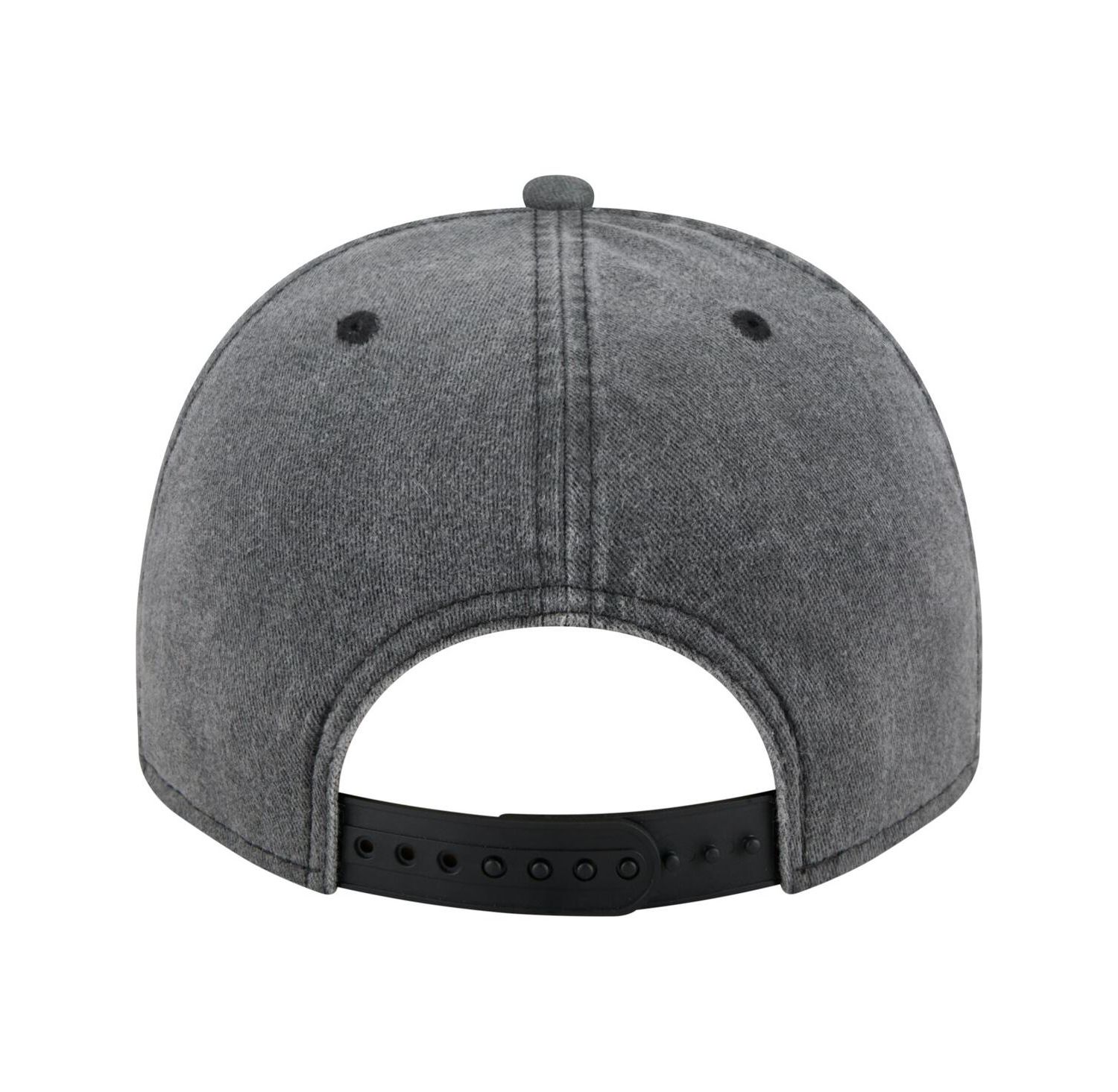 Men's Charcoal Chicago Blackhawks Throwback Washed A-Frame Pre-Curved 9FIFTY Snapback Hat