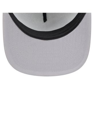 Men's White/Gray Chicago White Sox Retro Script Trucker 9FIFTY Snapback Hat