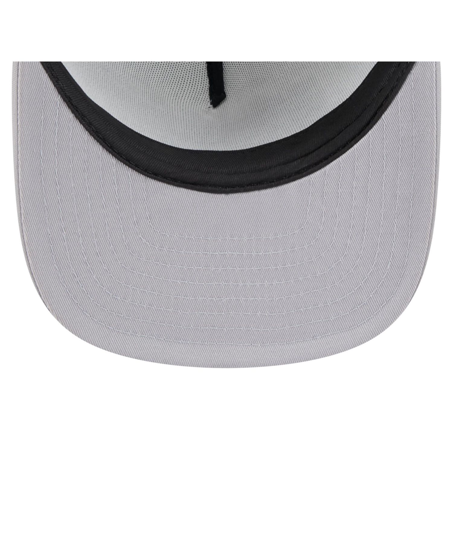 Men's White/Gray Chicago White Sox Retro Script Trucker 9FIFTY Snapback Hat