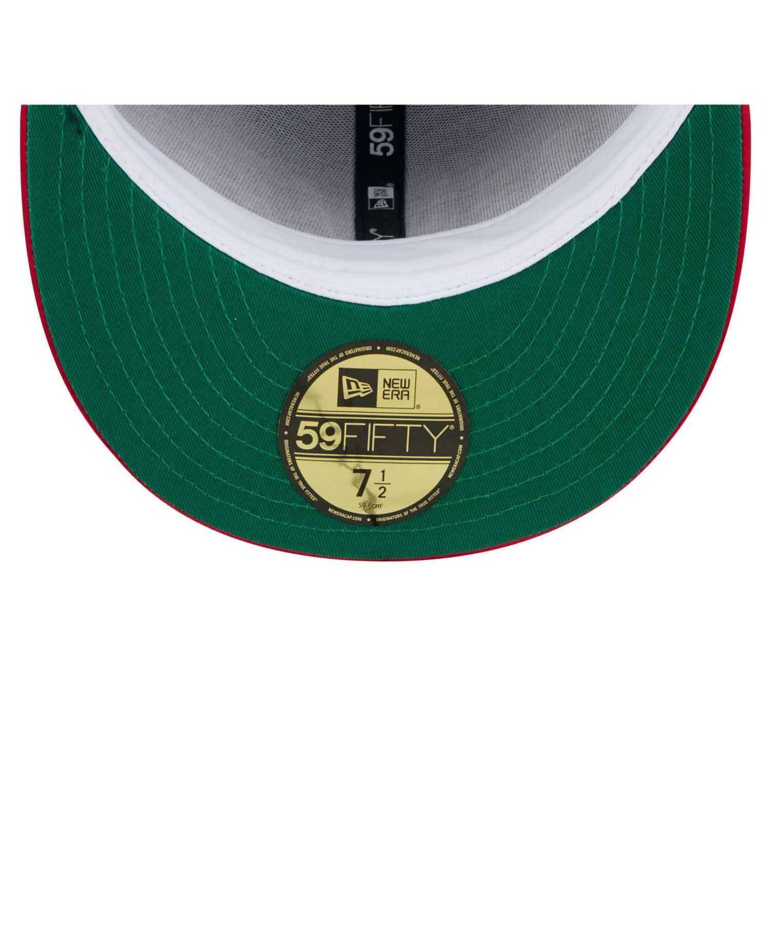 Men's Royal/Red Chicago Cubs Satin 59FIFTY Fitted Hat
