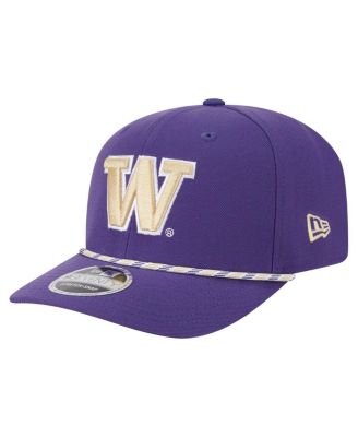 New Era - Men's Purple Washington Huskies Game Day Multi-Rope 9SEVENTY Stretch-Snap Hat