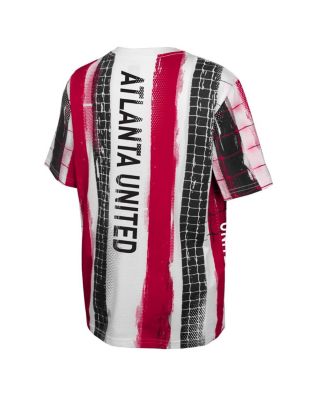 Big Boys and Girls White Atlanta United FC High Stepping T-Shirt