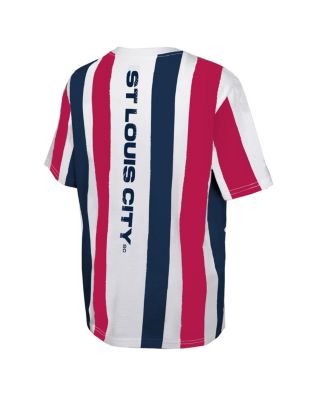 Big Boys and Girls White St. Louis City SC High Stepping T-Shirt