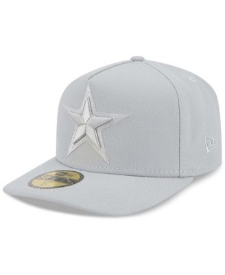 New Era - Men's Gray Dallas Cowboys Color Pack A-Frame 59FIFTY Fitted Hat