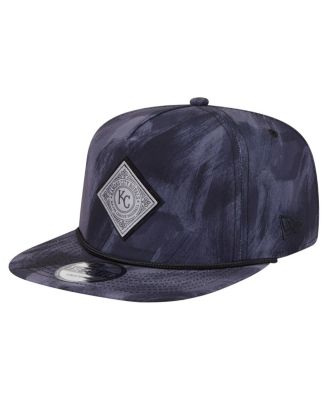 New Era - Men's Navy Kansas City Royals Printed Golfer Snapback Hat