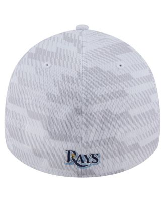 Men's White Tampa Bay Rays Graded 39THIRTY Flex Hat