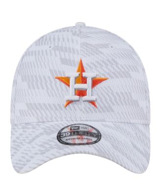 Men's White Houston Astros Graded 39THIRTY Stretch Fit Hat