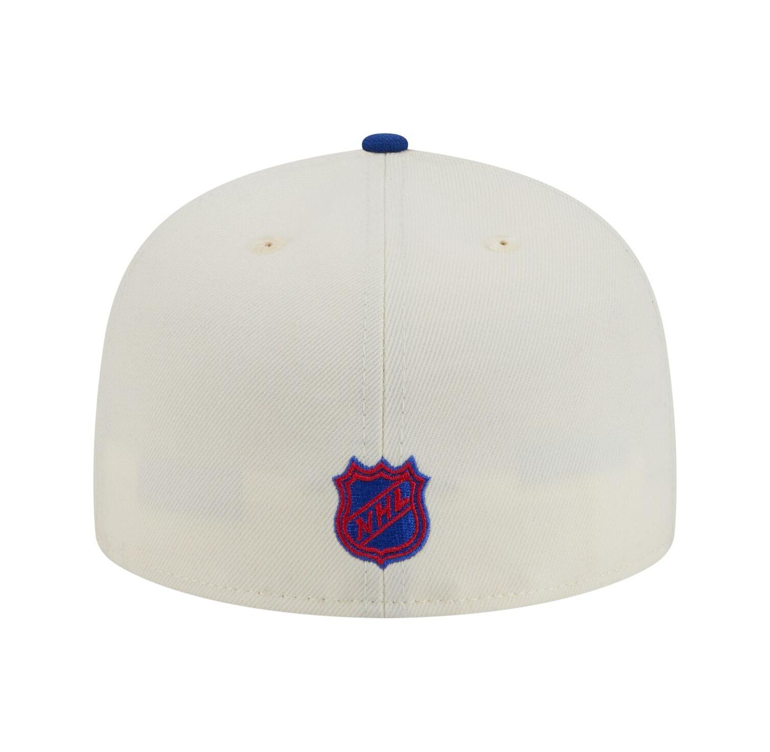 Men's White New York Rangers Chrome Two-Toned 59FIFTY Fitted Hat