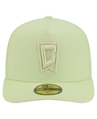 Men's Green Columbus Crew Color Pack A-Frame 59FIFTY Fitted Hat
