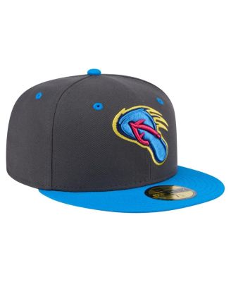 Men's Gray/Blue San Antonio Missions Copa de la Diversion 59FIFTY Fitted Hat