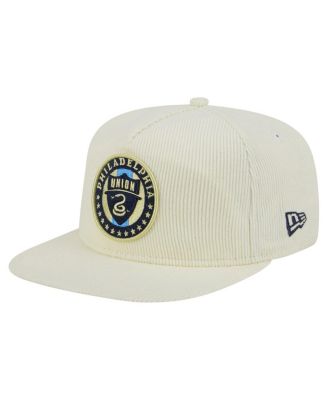 New Era - Men's Cream Philadelphia Union 2025 Kickoff Snapback Golfer Hat