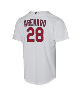 Big Boys and Girls Nolan Arenado White St. Louis Cardinals Home Replica Player Jersey